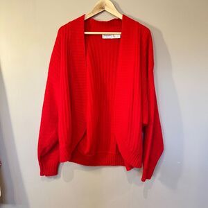 Magnolia Vibrant Red Women's Cardigan